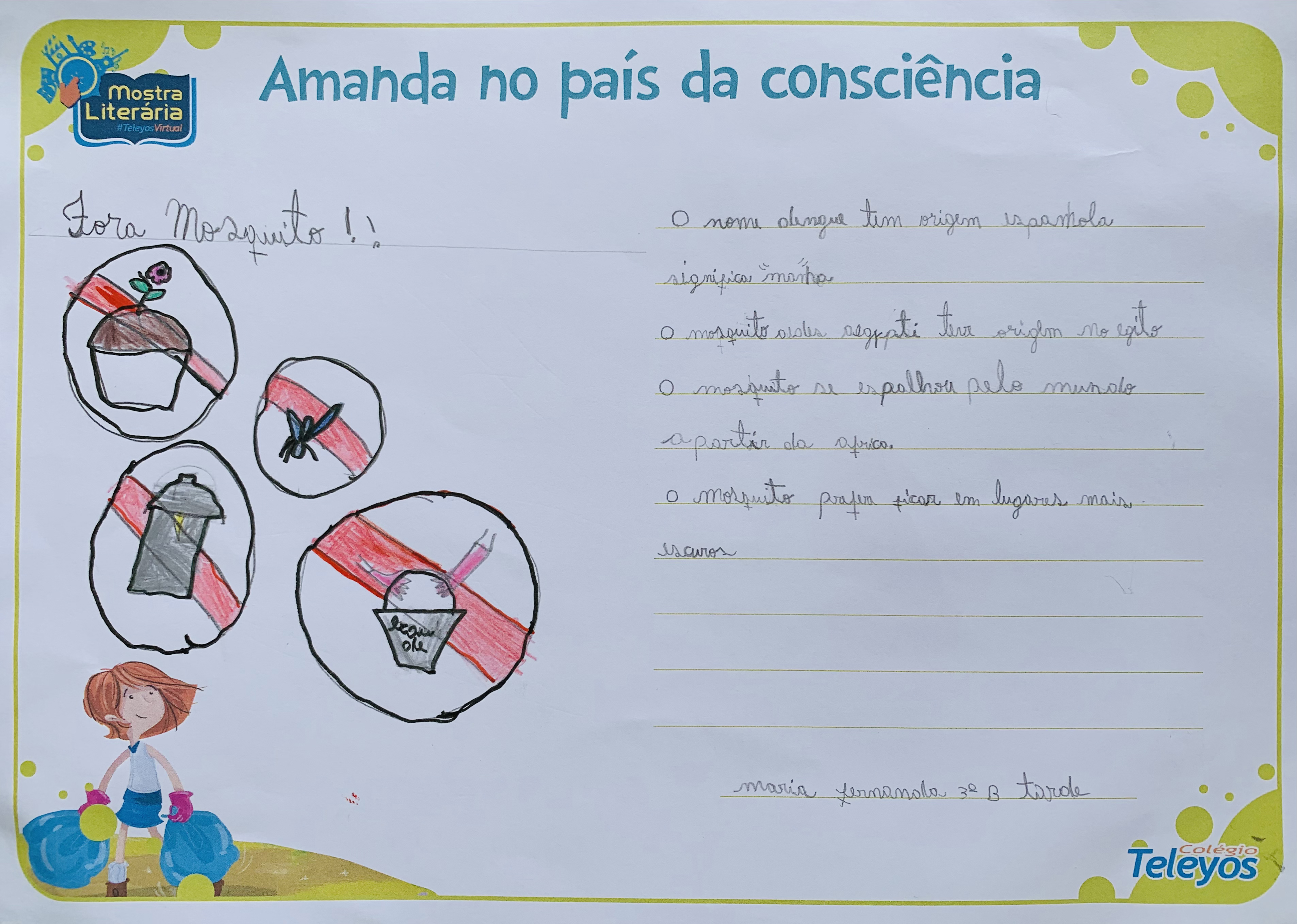 MARIA FERNANDA -Diga não a dengue!